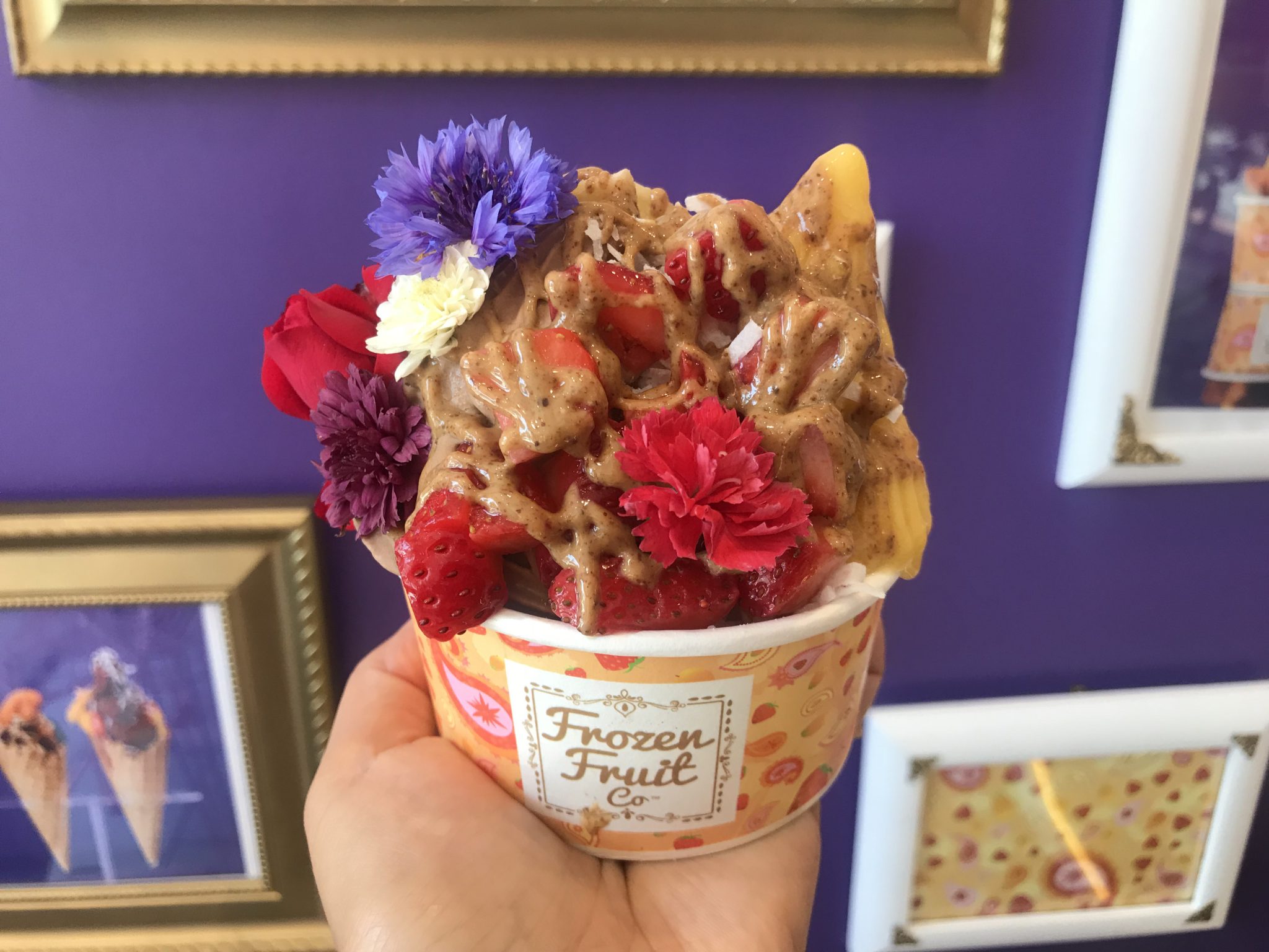 Frozen Fruit Co: Vegan Ice Cream and a Floral Arrangement all in ONE!!! | Jane Unchained News