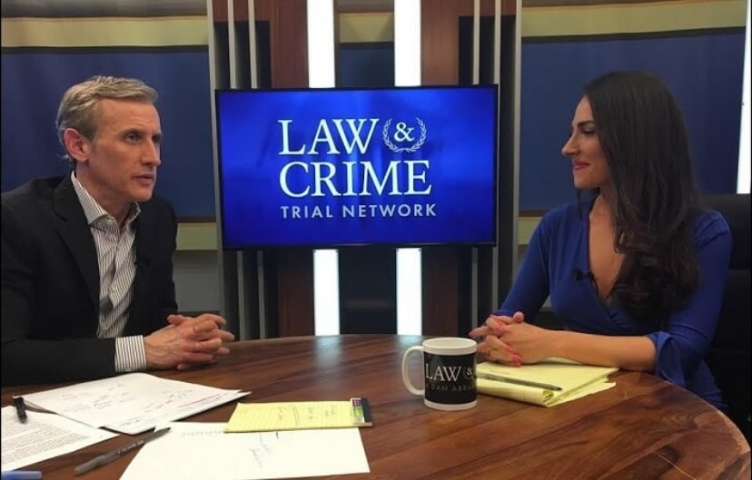 Dan Abrams with Carissa Kranz on A&E Law & Crime Network